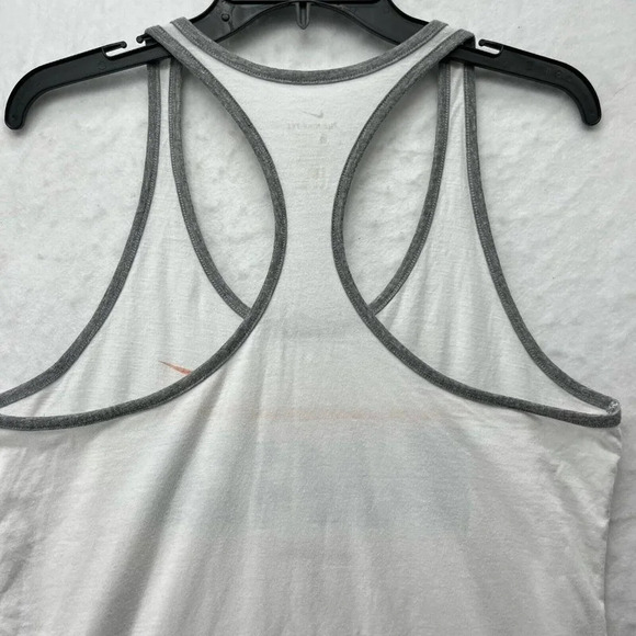 Nike UTEP Tank Top Womens Sz XL White Athletic Cut Scoop Neck Racerback Pullover - Picture 9 of 10